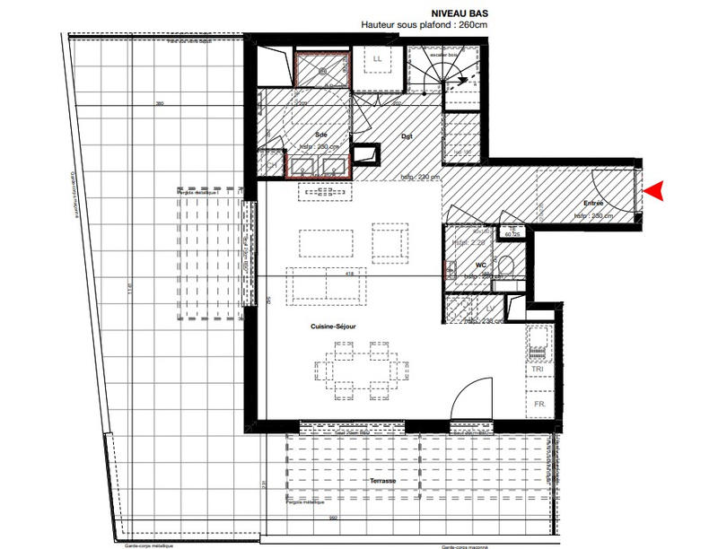 Appartement - 91 m² - 4 pièces