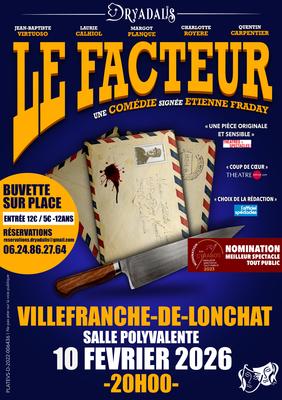 Le Facteur - Pièce de théâtre - Compagnie Dryadalis