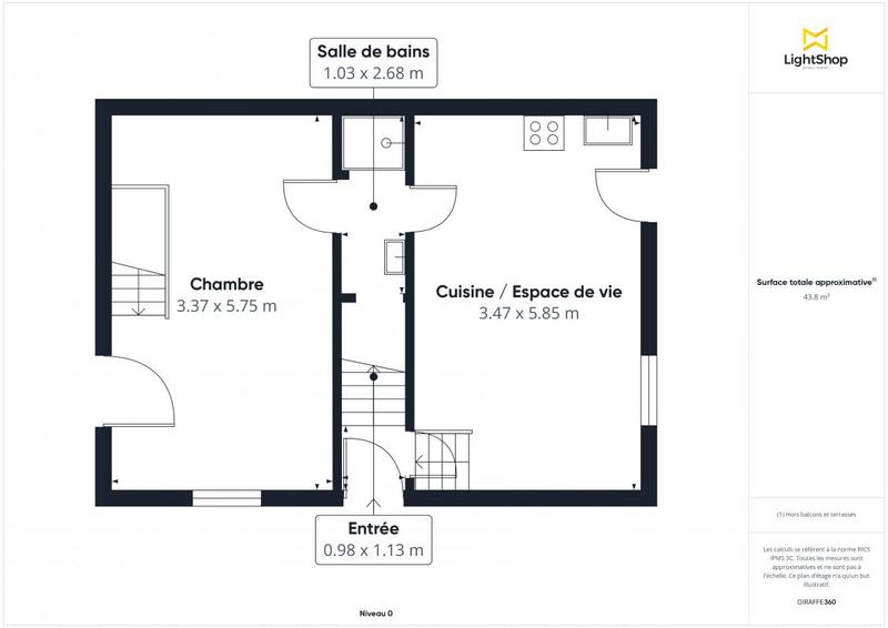 Maison - 80 m² - 4 pièces