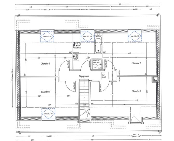 Maison - 129 m² - 5 pièces