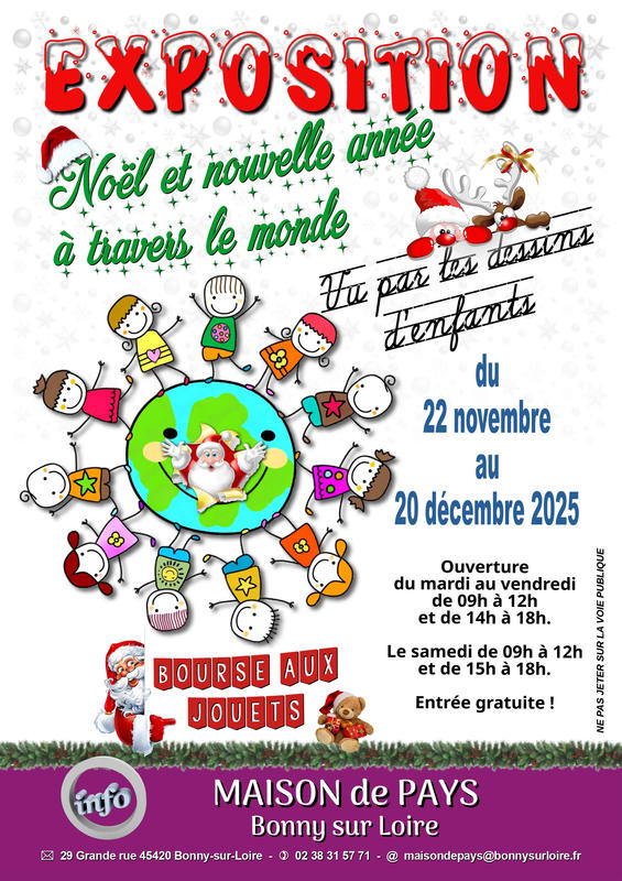 Exposition &quot;Noël et nouvelle année à travers le Monde&quot;