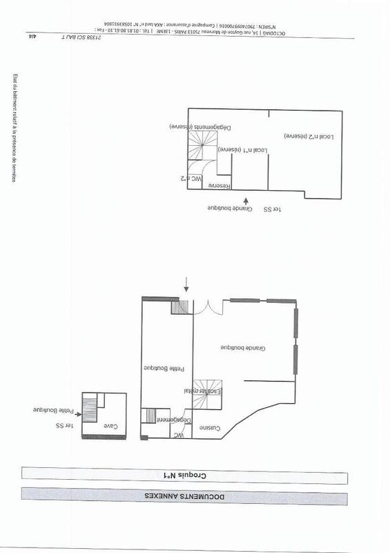 Local commercial - 100 m² - 5 pièces