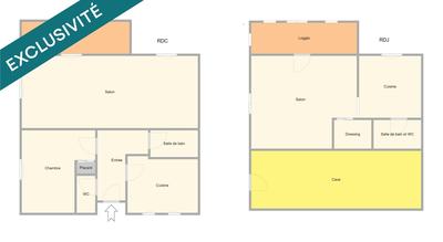 Maison - 102 m² - 5 pièces