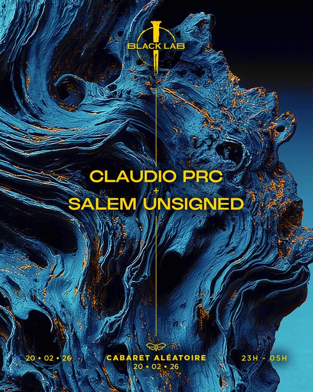 Club Cabaret : Black Lab Invite Claudio Prc