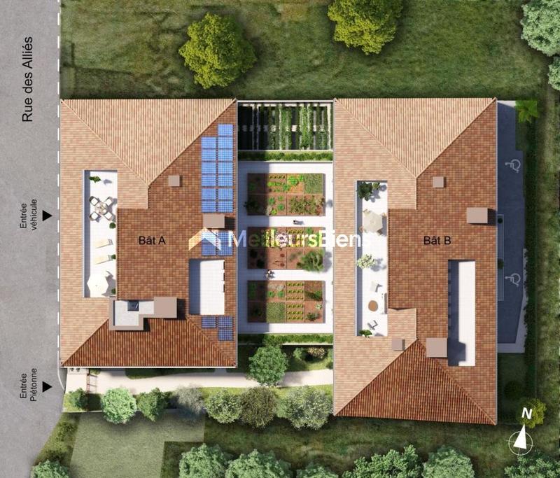 Appartement - 53 m² - 3 pièces