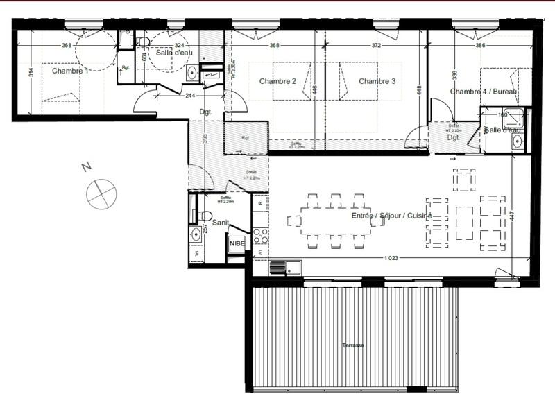 Appartement - 127 m² - 5 pièces