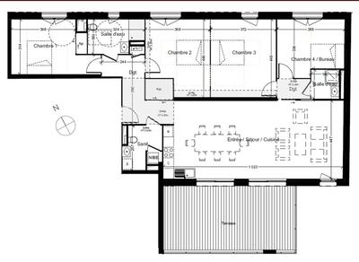Appartement - 127 m² - 5 pièces