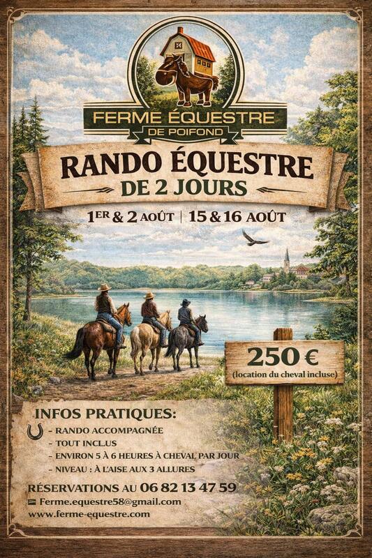 Rando équestre de 2 jours