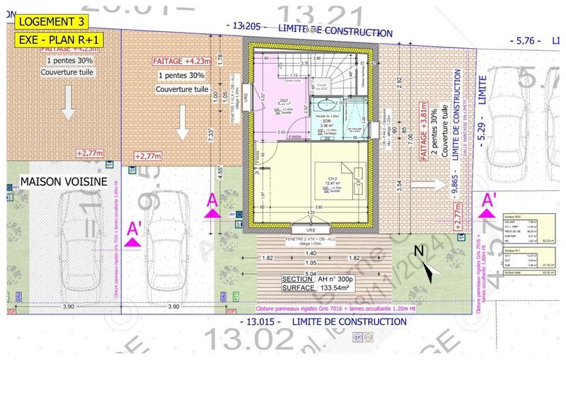 Maison - 84 m² - 4 pièces