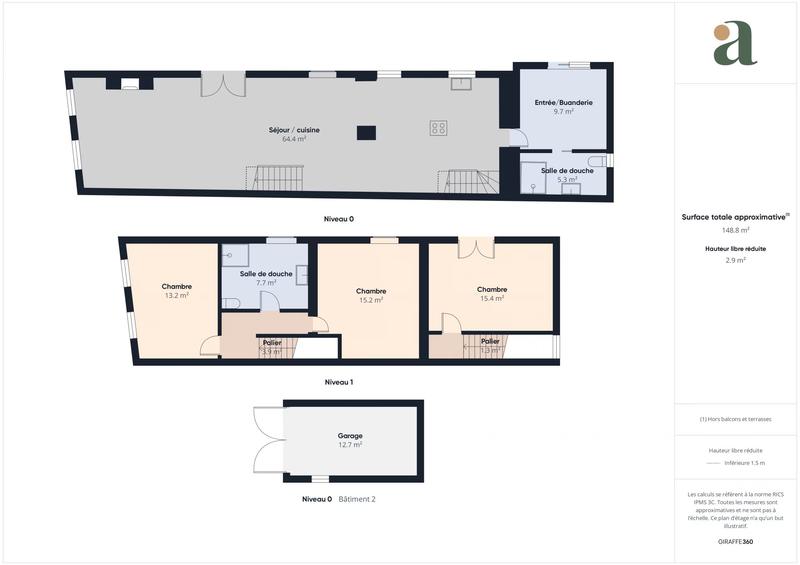 Maison - 135 m² - 4 pièces