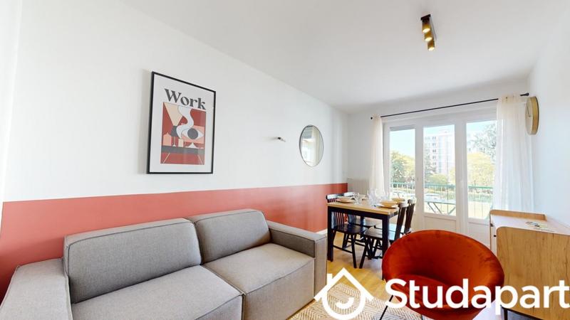 Chambre - 9 m² - 1 pièce