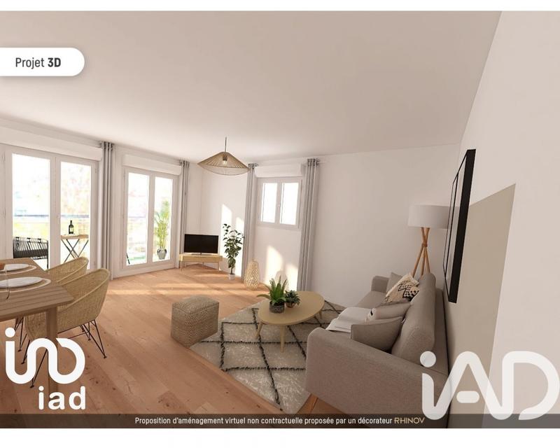 Appartement - 62 m² - 3 pièces