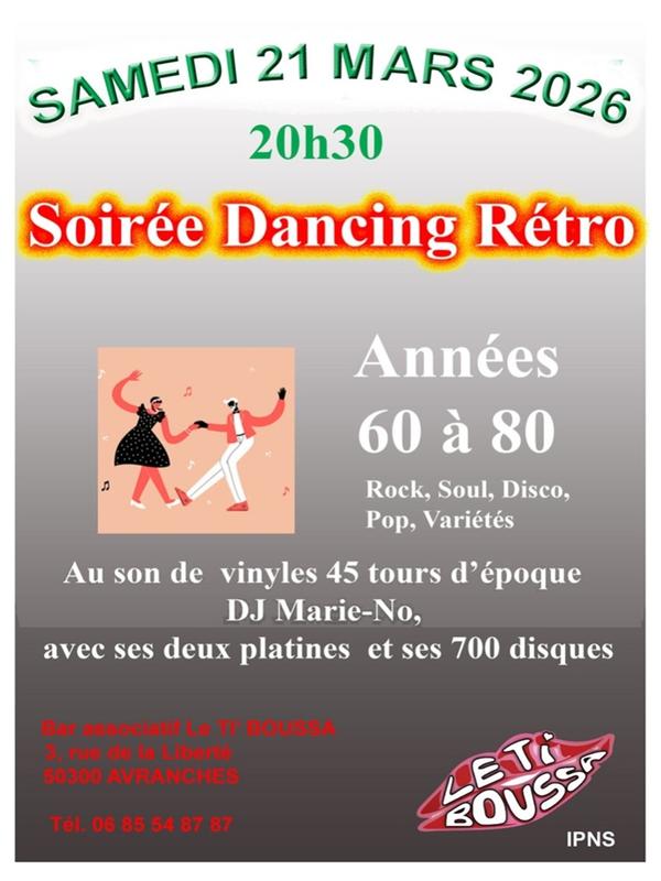 Soirée dancing rétro
