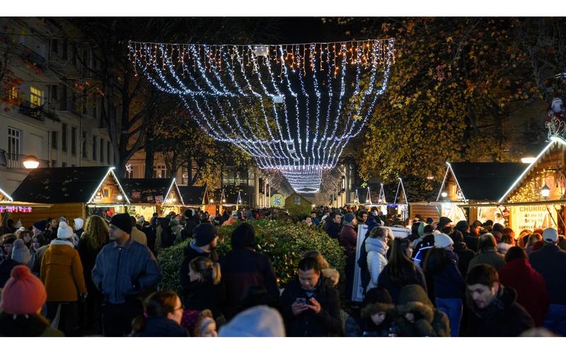 Noël à Pau - Marché de Noël- Boulevard Aragon