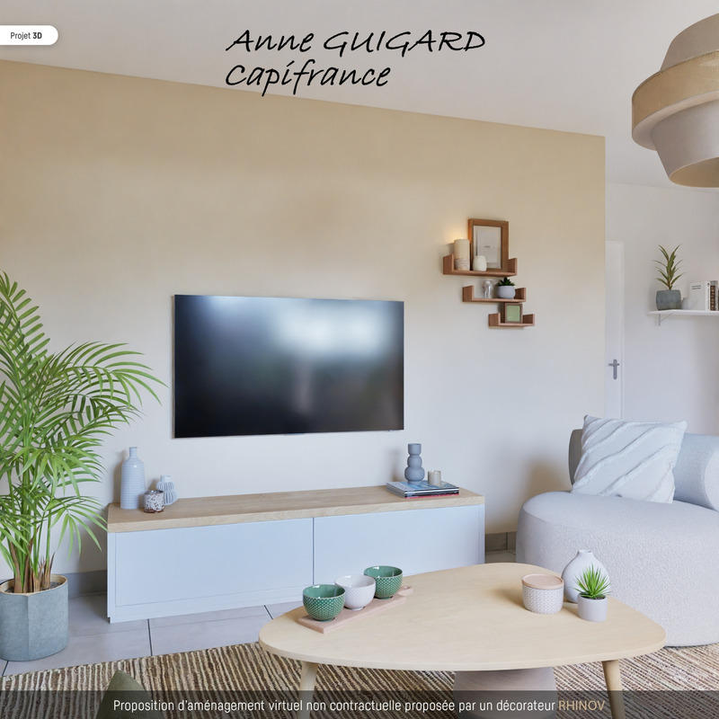 Appartement - 60 m² - 3 pièces