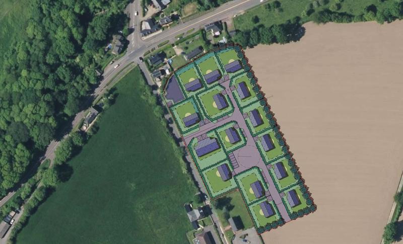 Terrain constructible - 732 m²