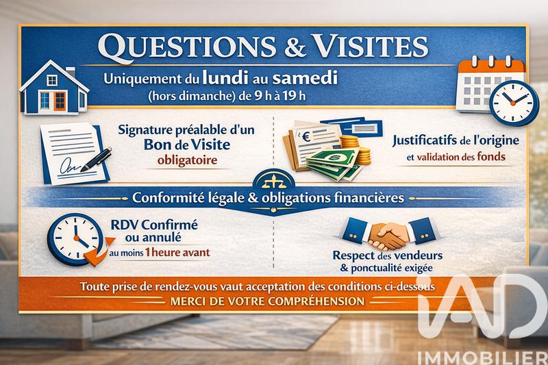 Appartement - 48 m² - 2 pièces