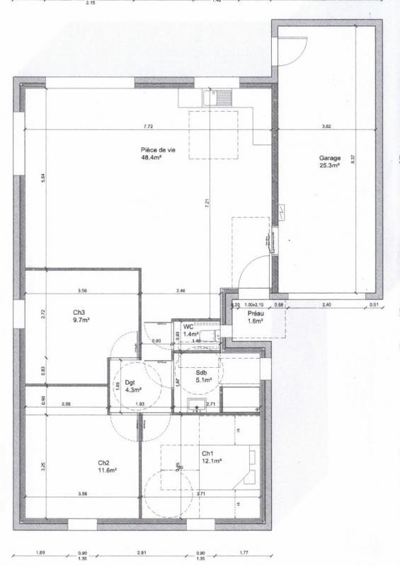 Maison - 92 m² - 4 pièces