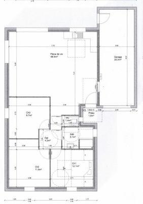 Maison - 92 m² - 4 pièces