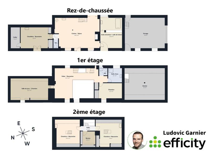 Maison - 185 m² - 6 pièces