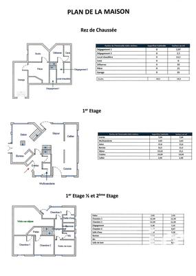 Maison - 142 m² - 6 pièces