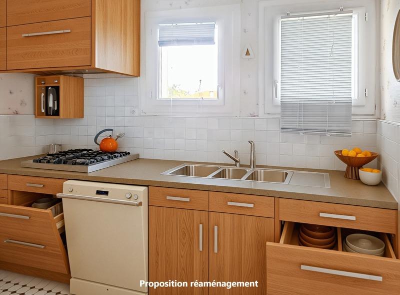 Appartement - 65 m² - 3 pièces