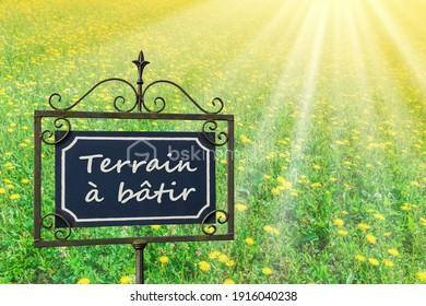 Terrain constructible - 1 315 m²