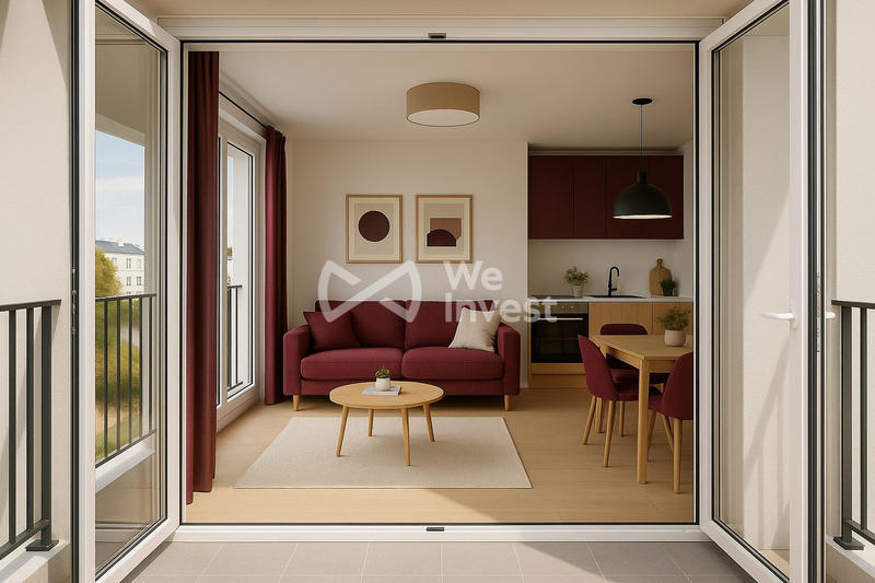 Appartement - 66 m² - 3 pièces