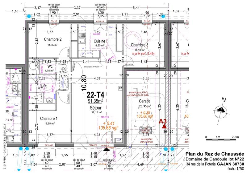 Maison - 91 m² - 4 pièces