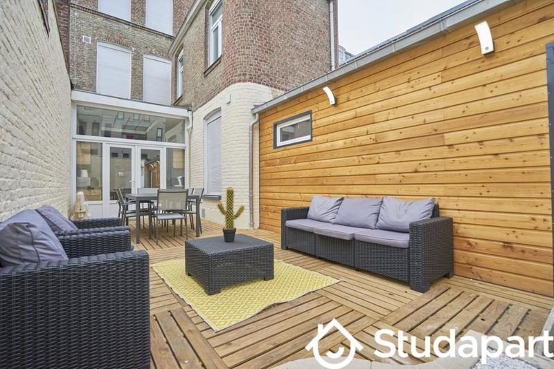 Chambre - 13 m² - 1 pièce