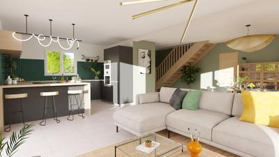 Maison - 86 m² - 4 pièces