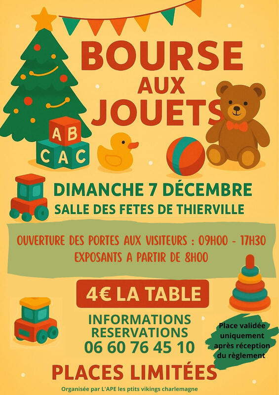 Bourse aux jouets et puériculture