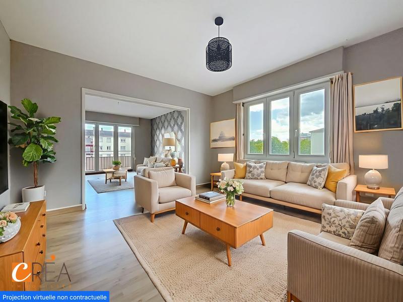 Appartement - 100 m² - 5 pièces