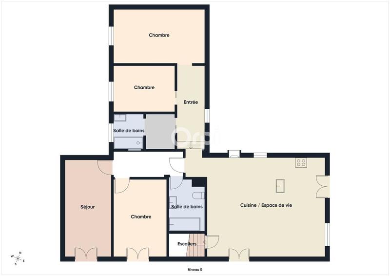 Maison - 130 m² - 6 pièces