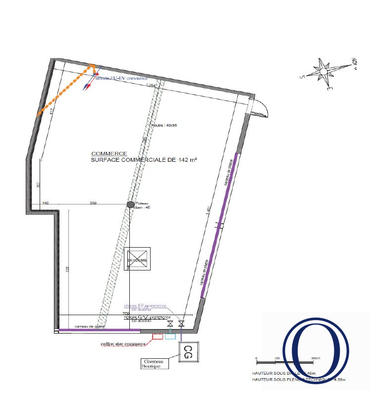 Local commercial - 142 m²