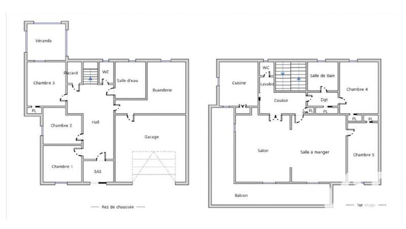 Maison - 178 m² - 7 pièces