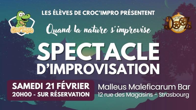 Quand la Nature s'Improvise - spectacle d’improvisation