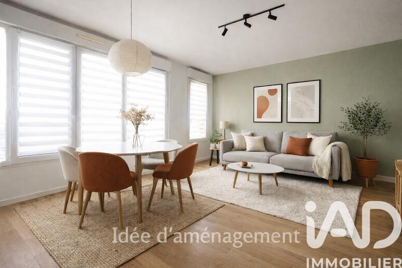 Appartement - 63 m² - 3 pièces