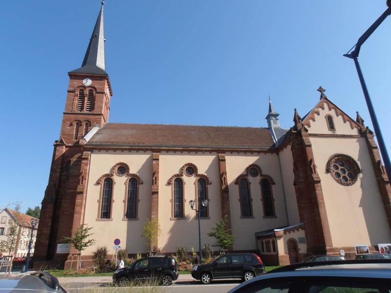 Sentier des crèches : Église Saint-Martin