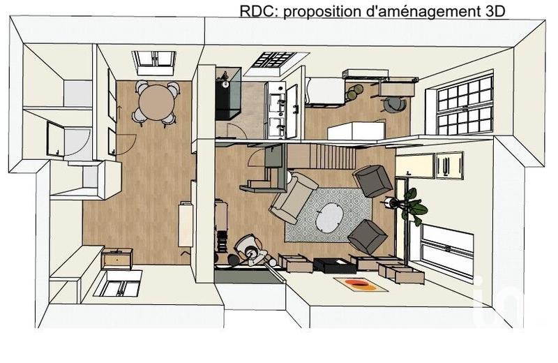 Appartement - 86 m² - 3 pièces