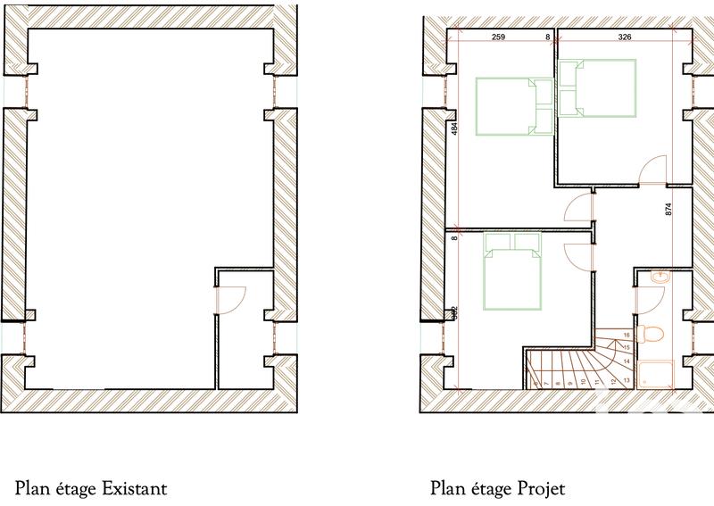 Ferme - 120 m² - 1 pièce