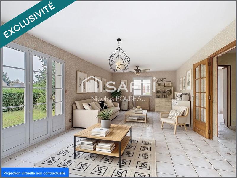 Maison - 115 m² - 5 pièces