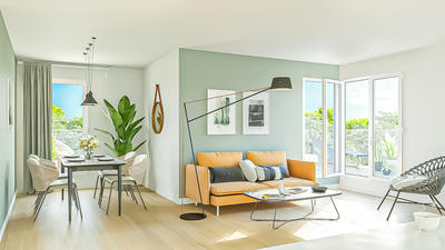 Appartement - 44 m² - 2 pièces