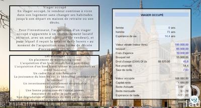 Maison de ville - 73 m² - 3 pièces