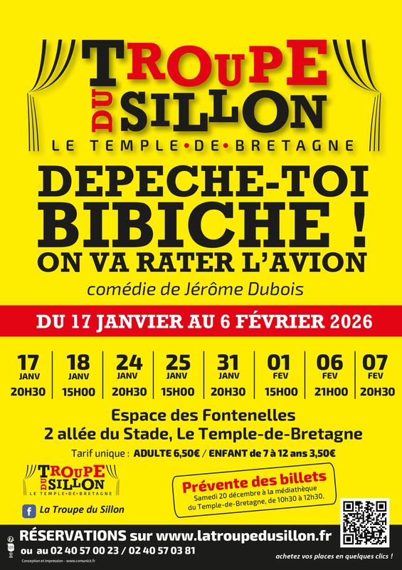 Dépêche-toi Bibiche, on va rater l’avion !