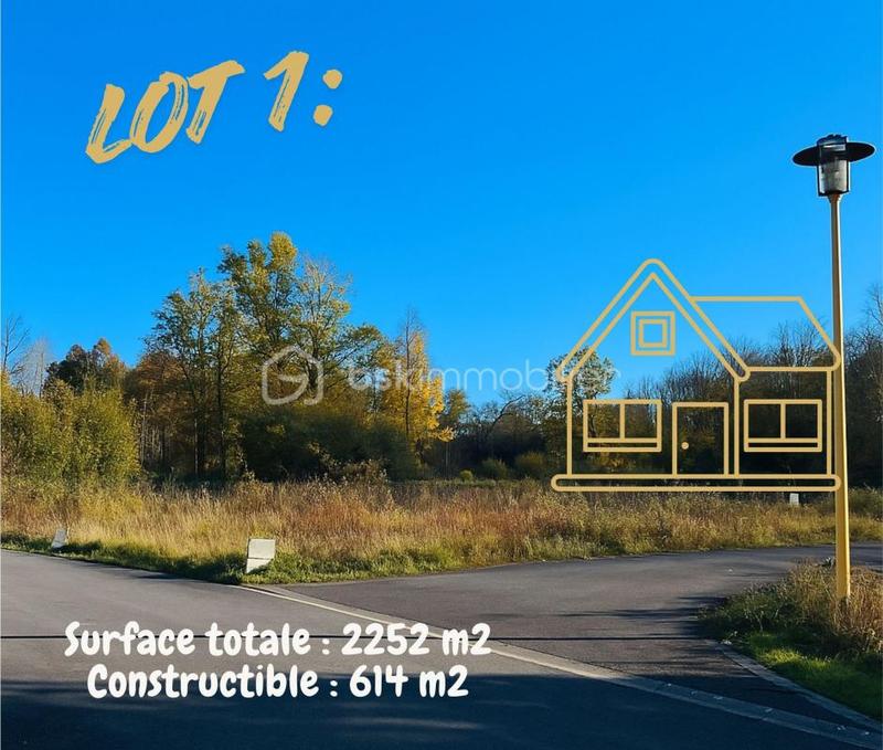 Terrain - 2 252 m²
