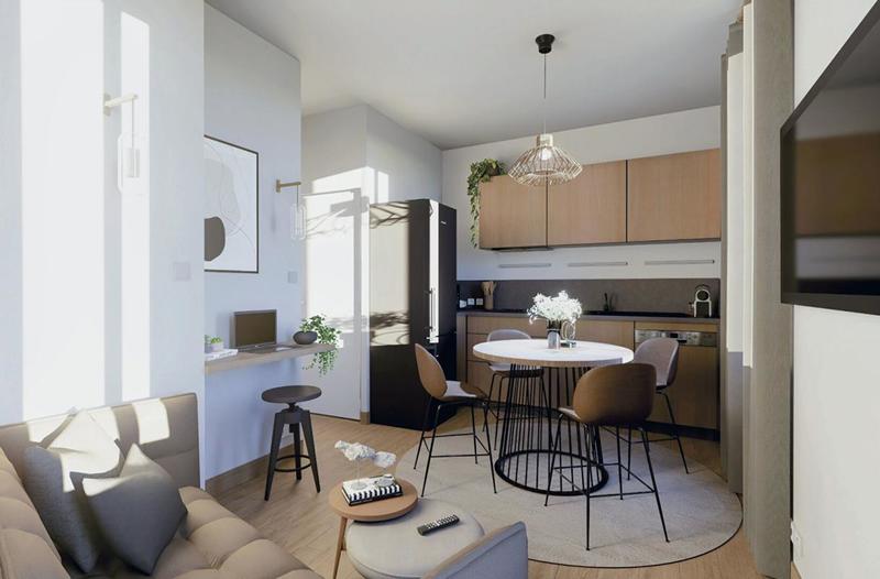 Appartement - 26 m² - 2 pièces