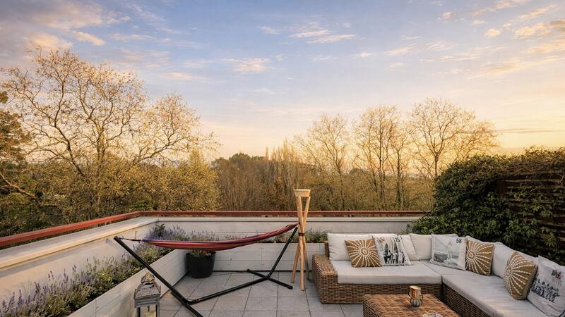 Villa sur toit - 80 m² - 3 pièces