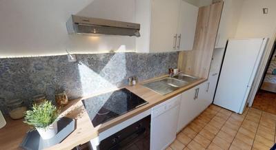 Chambre - 22 m² - 3 pièces