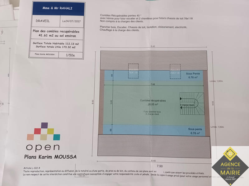 Maison - 113 m² - 5 pièces